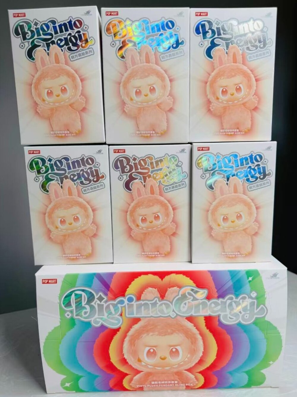 【BIE sealed box】 labubu 3.0 Big into energy series full case sealed box